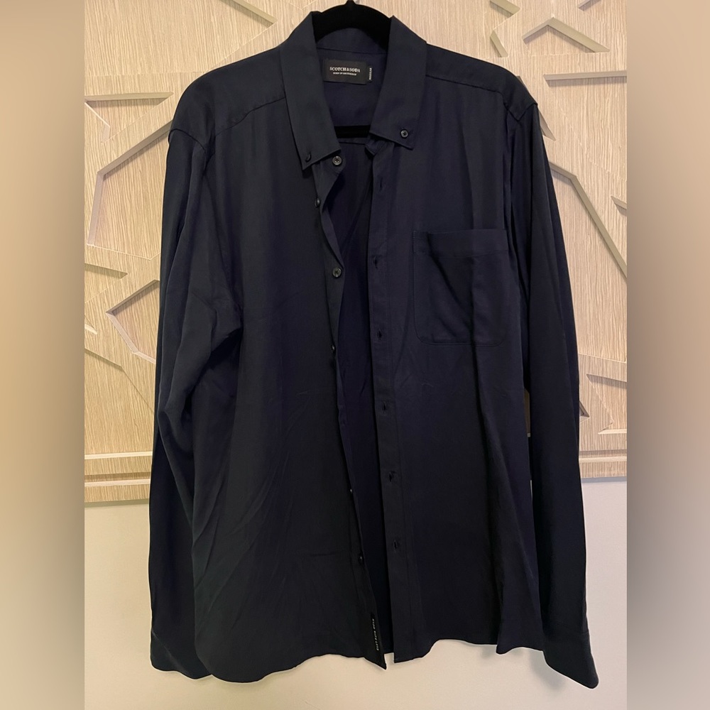 Scotch and Soda black shirt XL